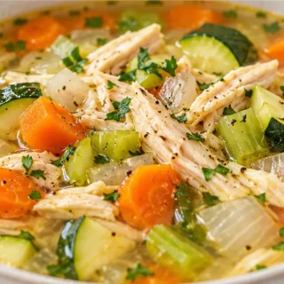 Cozy Slow Cooker Chicken Soup