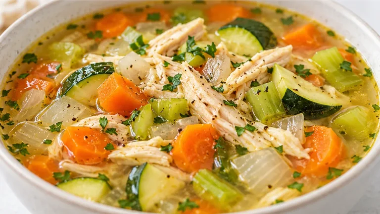 Cozy Slow Cooker Chicken Soup