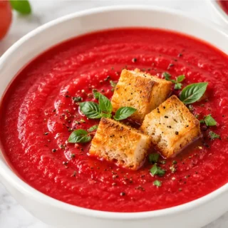 Creamy Beetroot Tomato Soup