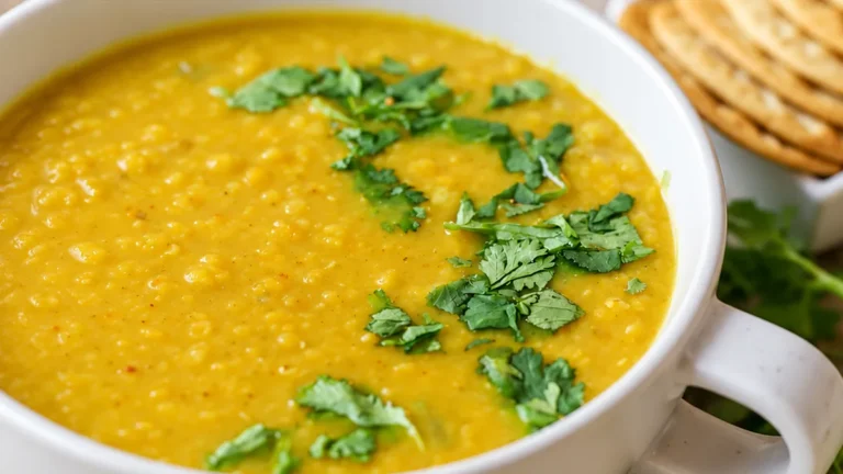 Creamy Red Lentil Soup