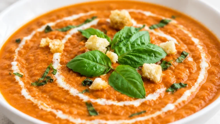 Creamy Tomato Basil Soup