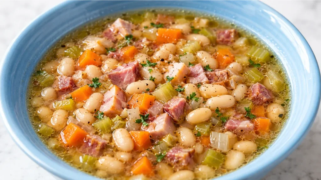 Instant Pot Ham & Bean Soup - instant pot ham bean soup
