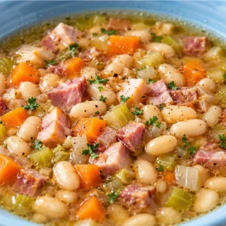 Instant Pot Ham & Bean Soup - instant pot ham bean soup