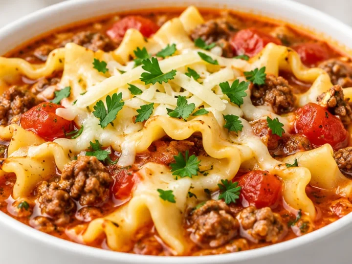 Easy Lasagna Soup: Comfort in Every Spoonful!