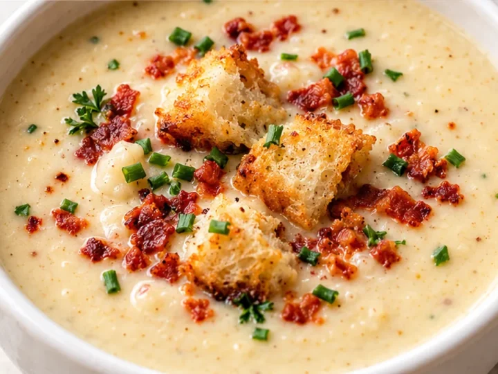 Creamiest Cauliflower Potato Soup