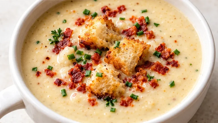Creamiest Cauliflower Potato Soup