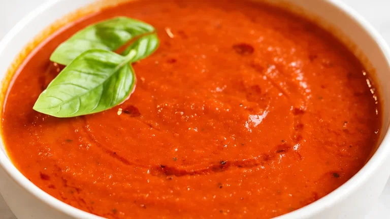Silky Vegan Tomato Soup