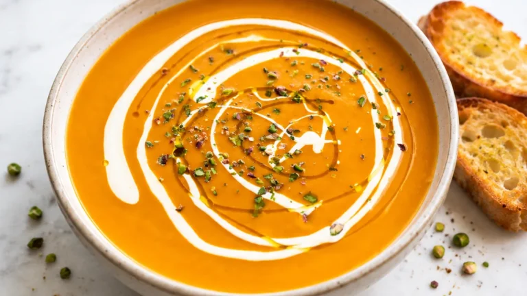 Warm Your Heart with Roasted Pumpkin Pepper Soup!